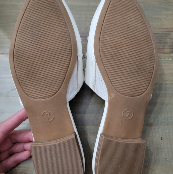 A New Day white studded loafers - Picture 3 of 4